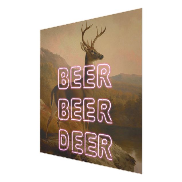 Wandbilder Beer Beer Deer