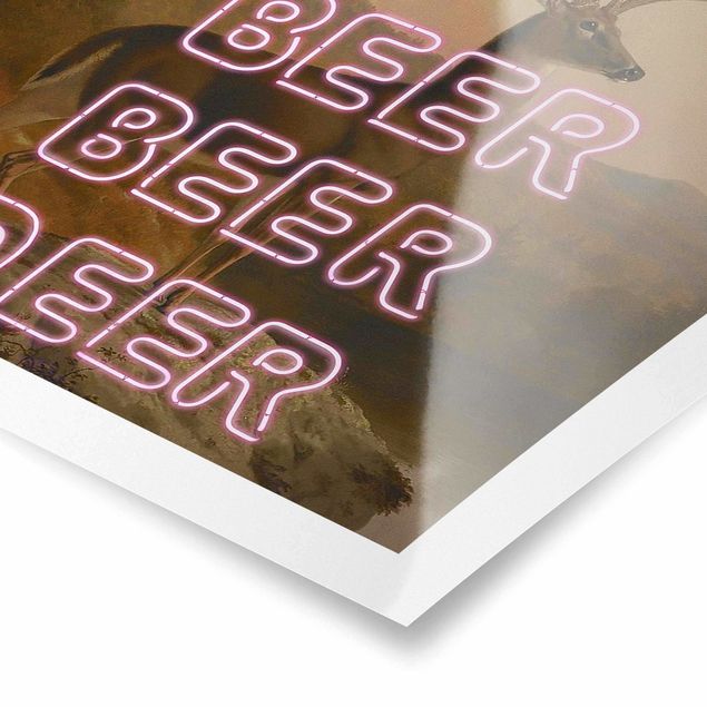 Poster bestellen Beer Beer Deer