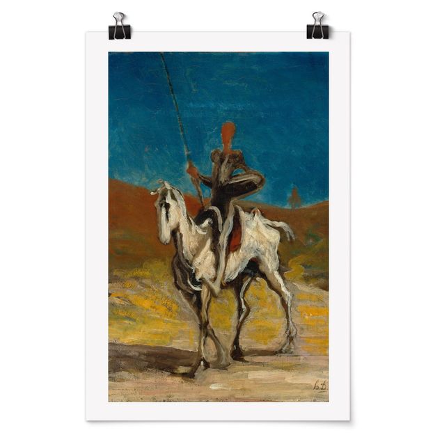 Poster Honoré Daumier - Don Quixote