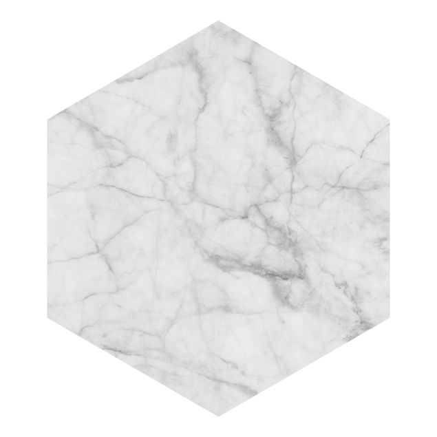 Weiße Tapeten Bianco Carrara