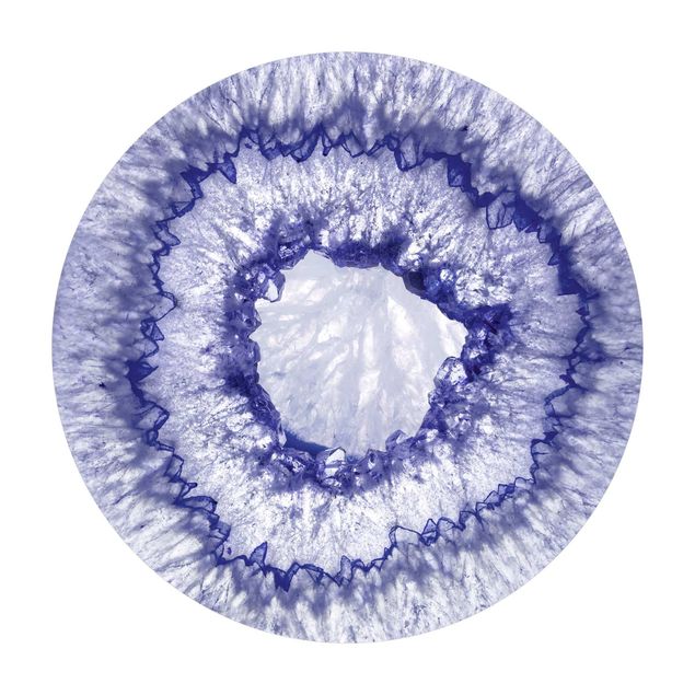 Teppiche groß Blau Lila Kristall
