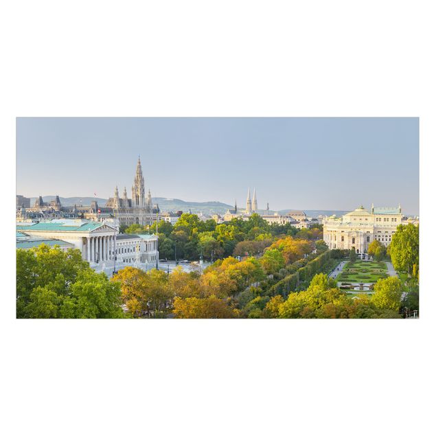 Fensterbilder Blick über Wien