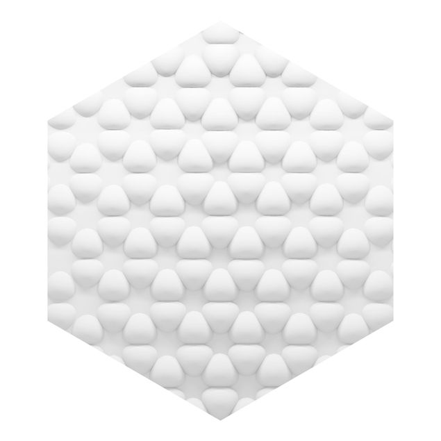 Design Tapete Blütenmuster in 3D