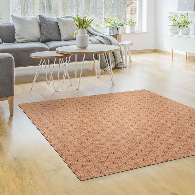 Moderne Teppiche Blume des Lebens Muster