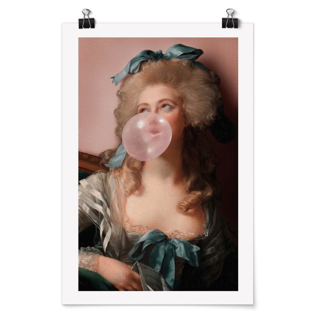 Poster bestellen Bubblegum Princess