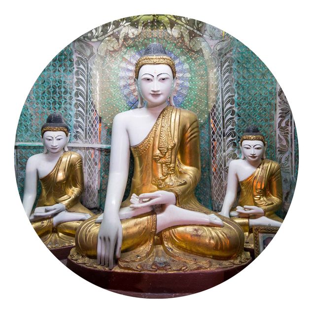 Fototapete Buddha Statuen