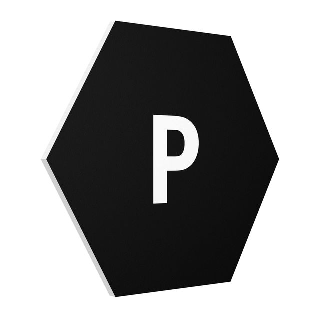 Hexagon Bild Forex - Buchstabe Schwarz P
