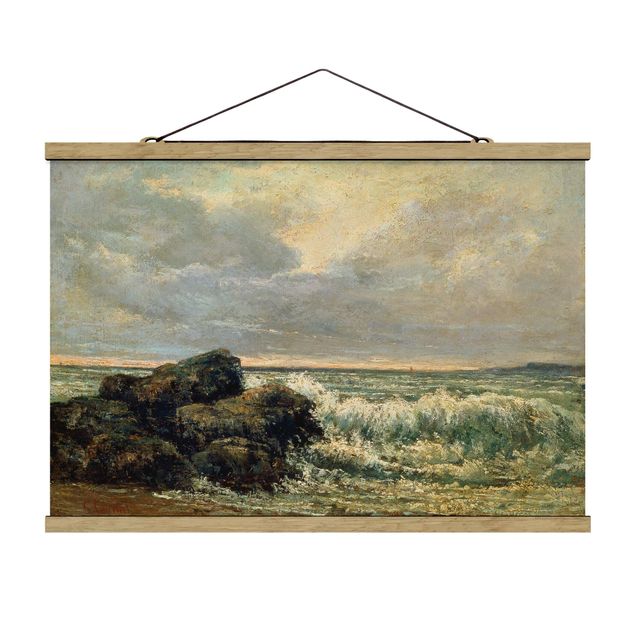 Kunstdrucke Gustave Courbet - Die Welle