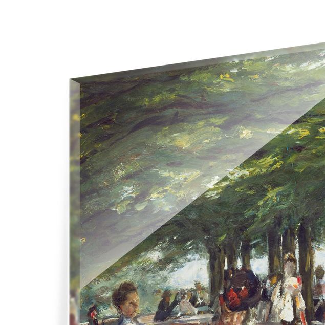 Wandbilder Kunstdruck Max Liebermann - Terrasse des Restaurants Jacob