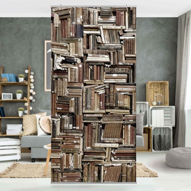 Raumteiler - Shabby Bücherwand 250x120cm