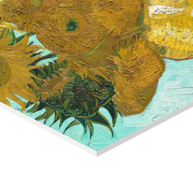 Kunstdrucke Vincent van Gogh - Vase mit Sonnenblumen