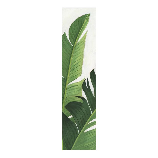 Schiebegardinen mit Motiv 3-teilig Lieblingspflanzen - Banane