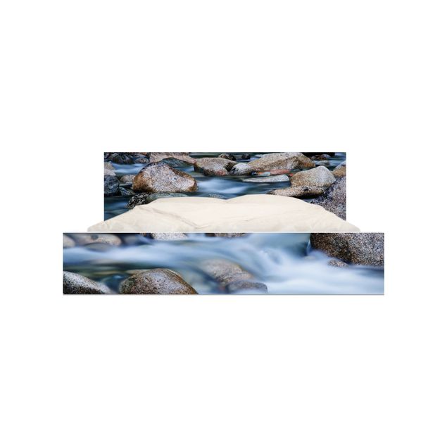 Klebefolie blau Fluss in Kanada