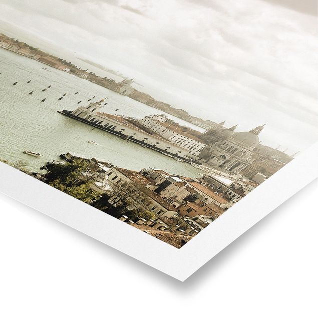 Poster Lagune von Venedig