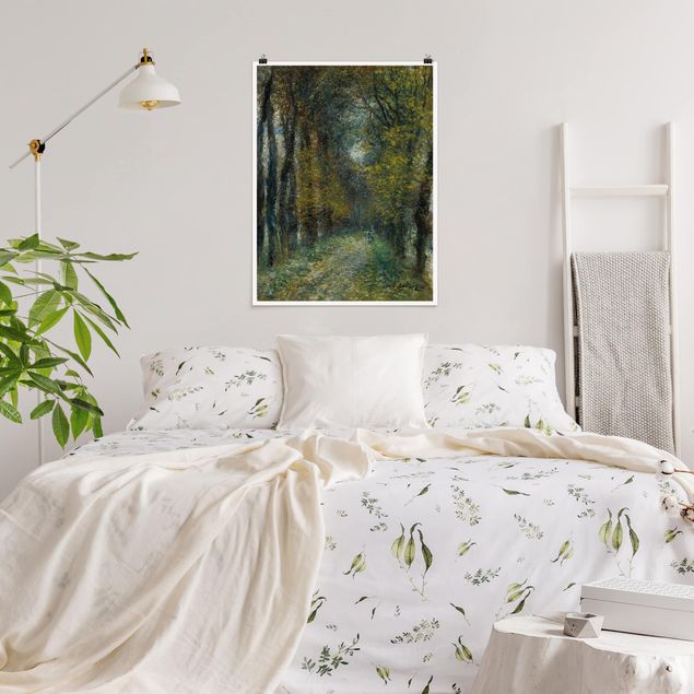 Natur Poster Auguste Renoir - Die Allee