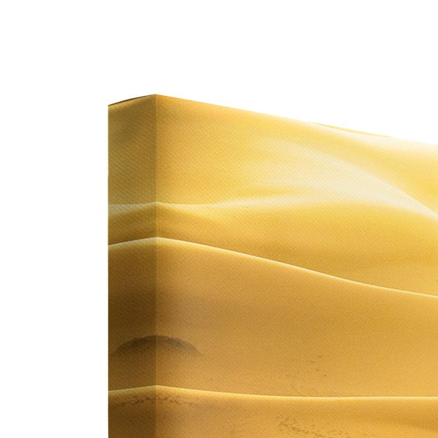 Leinwandbild 3-teilig - Golden Dunes - Triptychon
