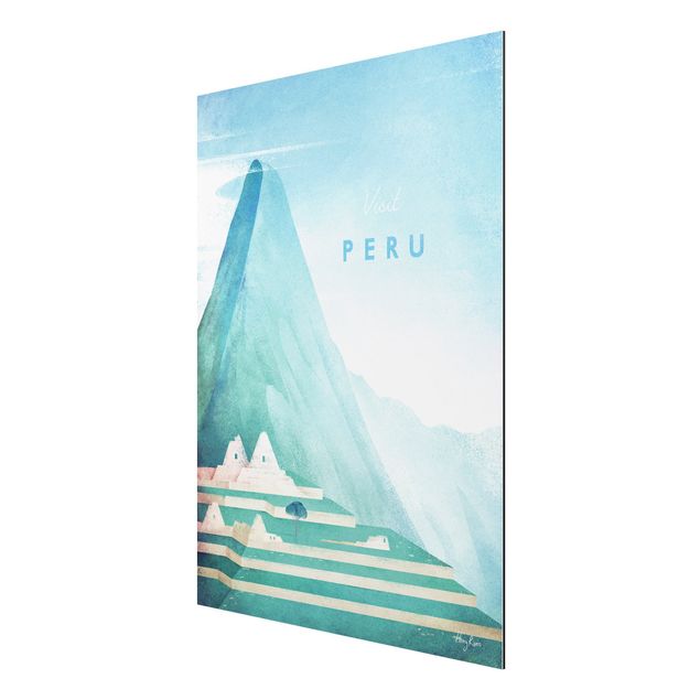 Alu Dibond Bilder Reiseposter - Peru