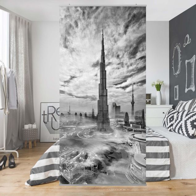 Raumteiler - Dubai Super Skyline - 250x120cm