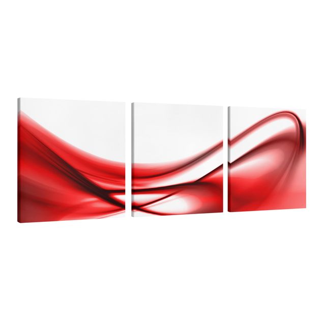 Wandbilder Wohnzimmer modern Red Touch