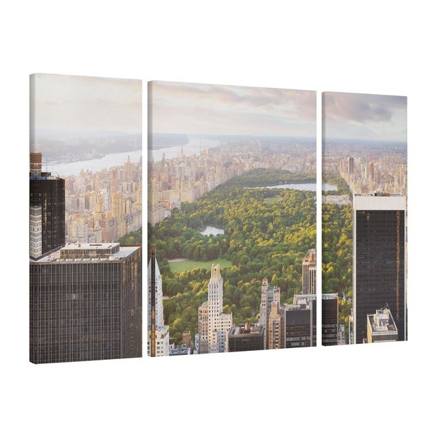 Wandbilder Blick über den Central Park