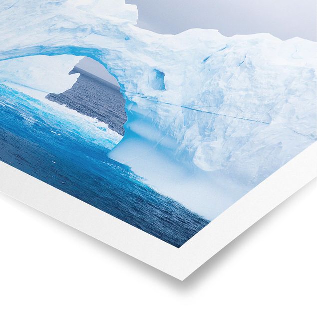 Poster - Antarktischer Eisberg - Querformat 2:3
