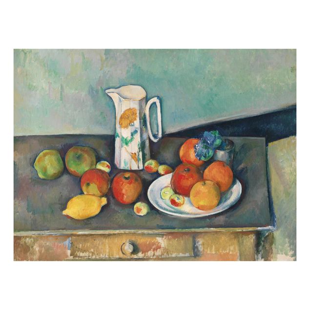 Spritzschutz Küche Paul Cézanne - Stillleben Milchkrug