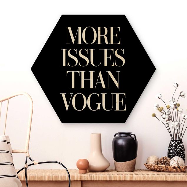 Moderne Holzbilder More issues than Vogue