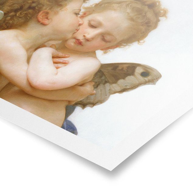 Kunstdrucke William Adolphe Bouguereau - Der erste Kuss