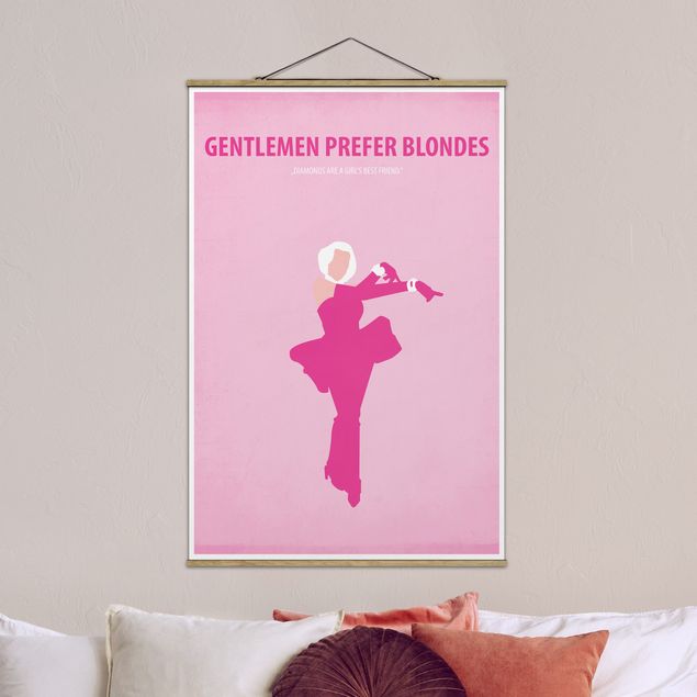 Schöne Wandbilder Filmposter Gentlemen prefer blondes II
