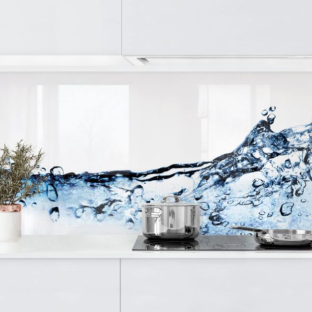 Küchenrückwände Platte Fizzy Water