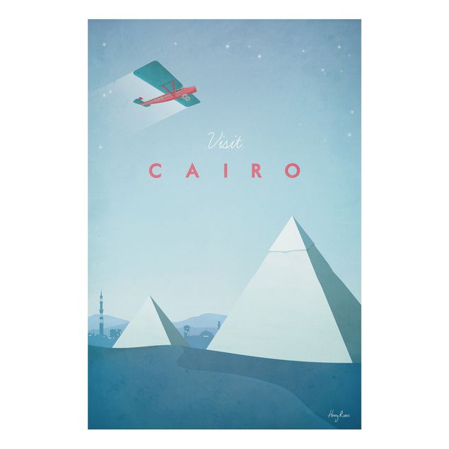 Henry Rivers Bilder Reiseposter - Cairo