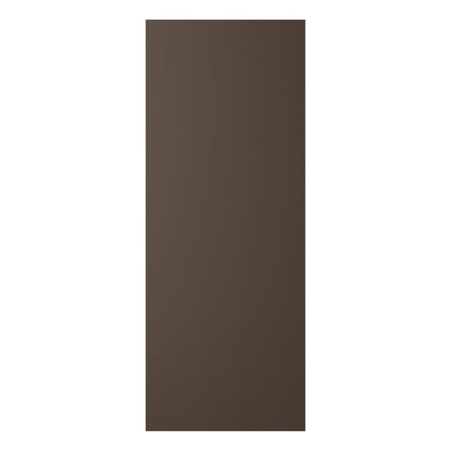 Glasbild - Cacao - Hochformat 2:5