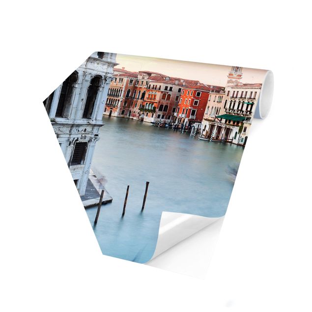 Design Tapete Canale Grande Blick von der Rialtobrücke Venedig