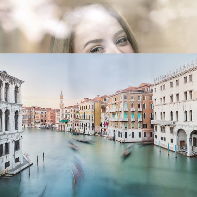 Fensterfolie Canale Grande Blick von der Rialtobrücke Venedig