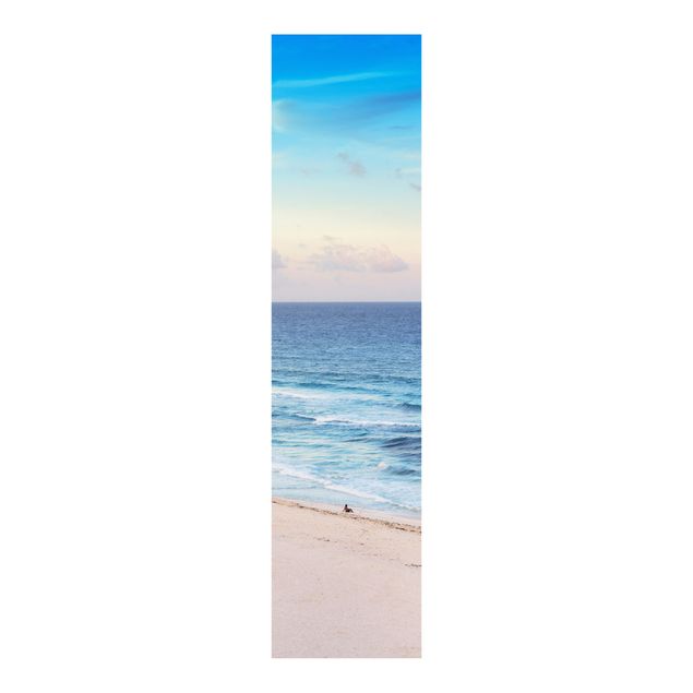 Schiebegardinen mit Motiv 3-teilig Cancun Ozean Sonnenuntergang