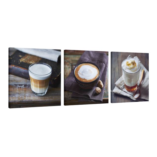 Schöne Leinwandbilder Caffè Latte