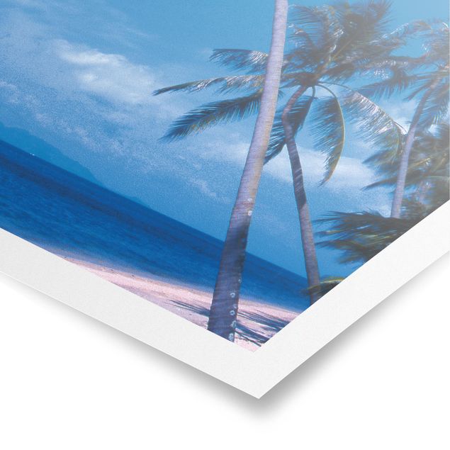 Poster - Mauritius Beach - Hochformat 3:4