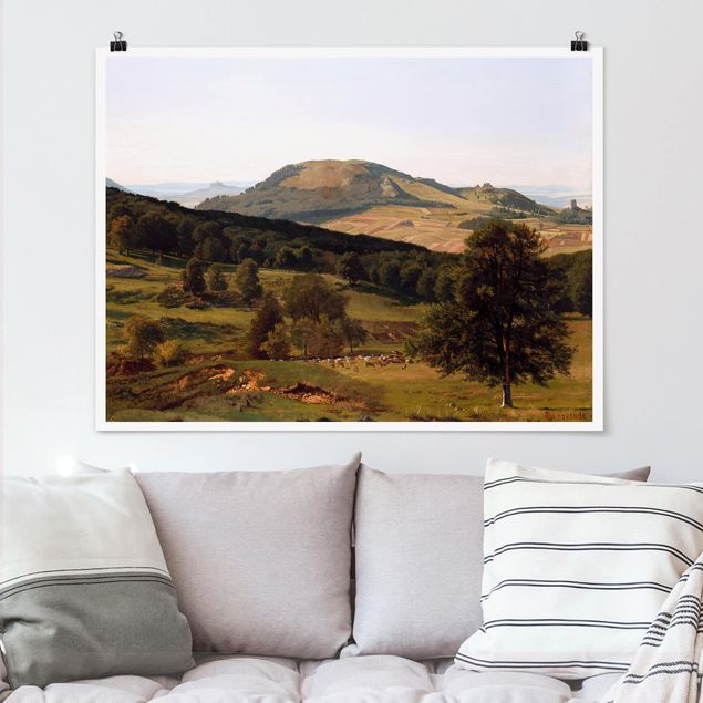 Bilder Romantik Albert Bierstadt - Berg und Tal