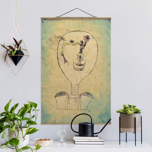 Abstrakte Kunst Paul Klee - Die Knospe