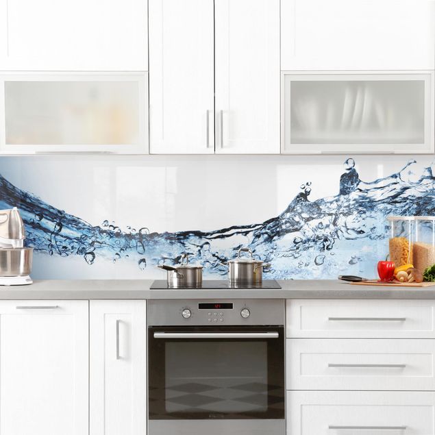Küchenrückwand Muster Fizzy Water