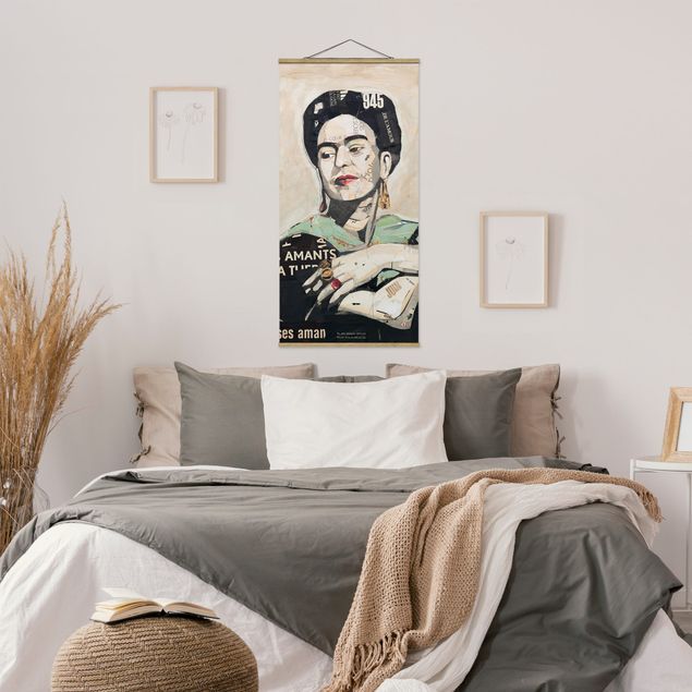Schöne Wandbilder Frida Kahlo - Collage No.4