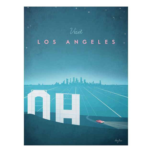 Wandbilder Reiseposter - Los Angeles
