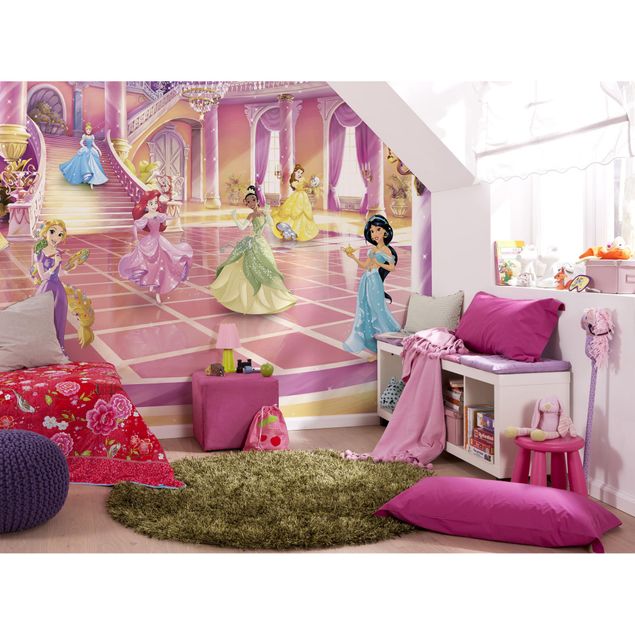 Disney Kindertapete - Princess Glitzerparty - Komar Fototapete