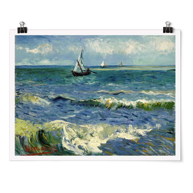 Kunstdrucke Poster Vincent van Gogh - Seelandschaft