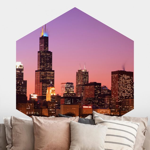 Tapeten modern Chicago Skyline