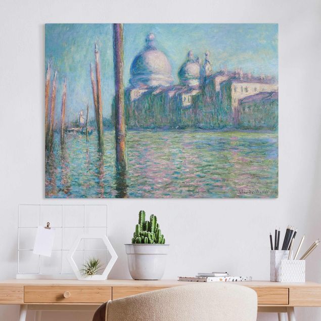 Leinwandbilder XXL Claude Monet - Der große Kanal