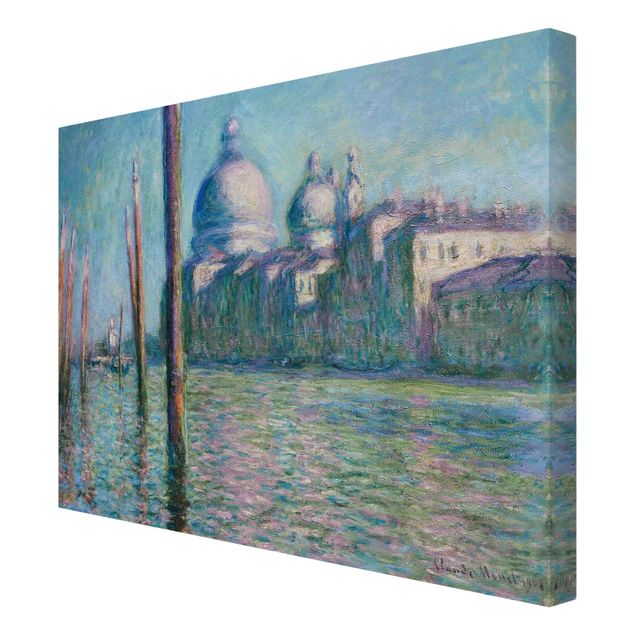 Schöne Wandbilder Claude Monet - Der große Kanal