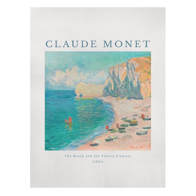Kunstdrucke auf Leinwand Claude Monet - Der Strand