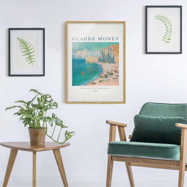 Bilder für die Wand Claude Monet - Der Strand