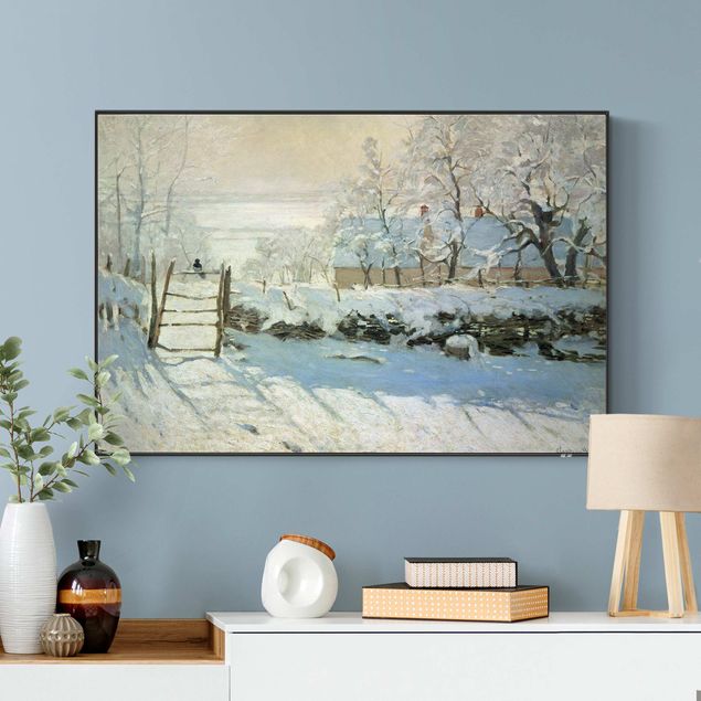 Schöne Wandbilder Claude Monet - Die Elster